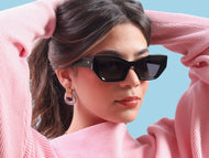 Rosa Valentine Square Sunglasses