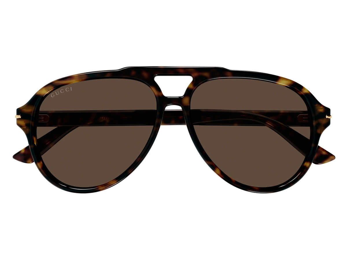 Gucci havana aviator sunglasses best sale