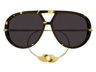 Bottega Veneta Round Sunglasses