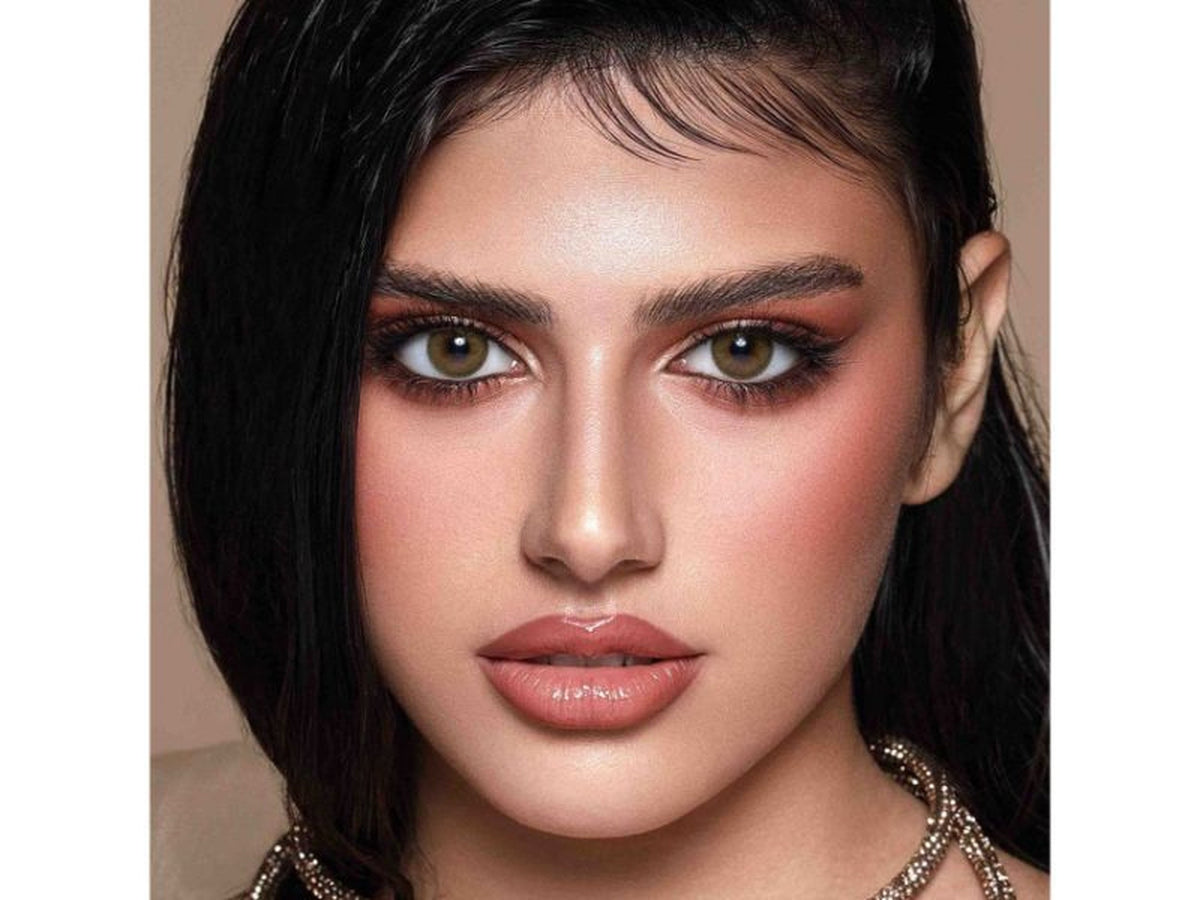 Bella Elite Colored Lenses Silky Gold Happy Vision