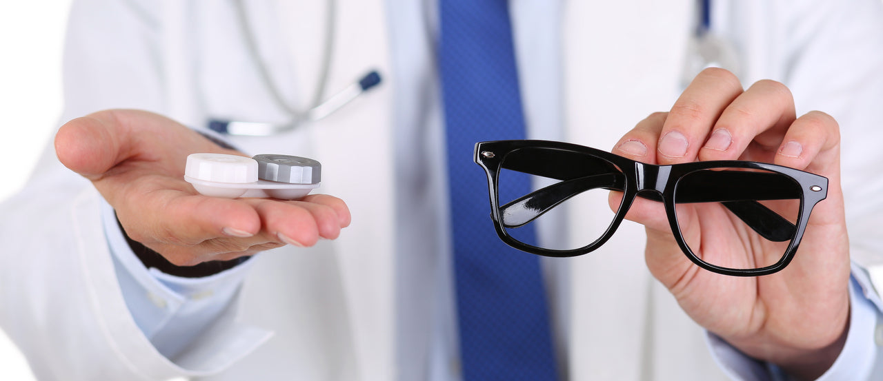 contact lenses vs eyeglasses