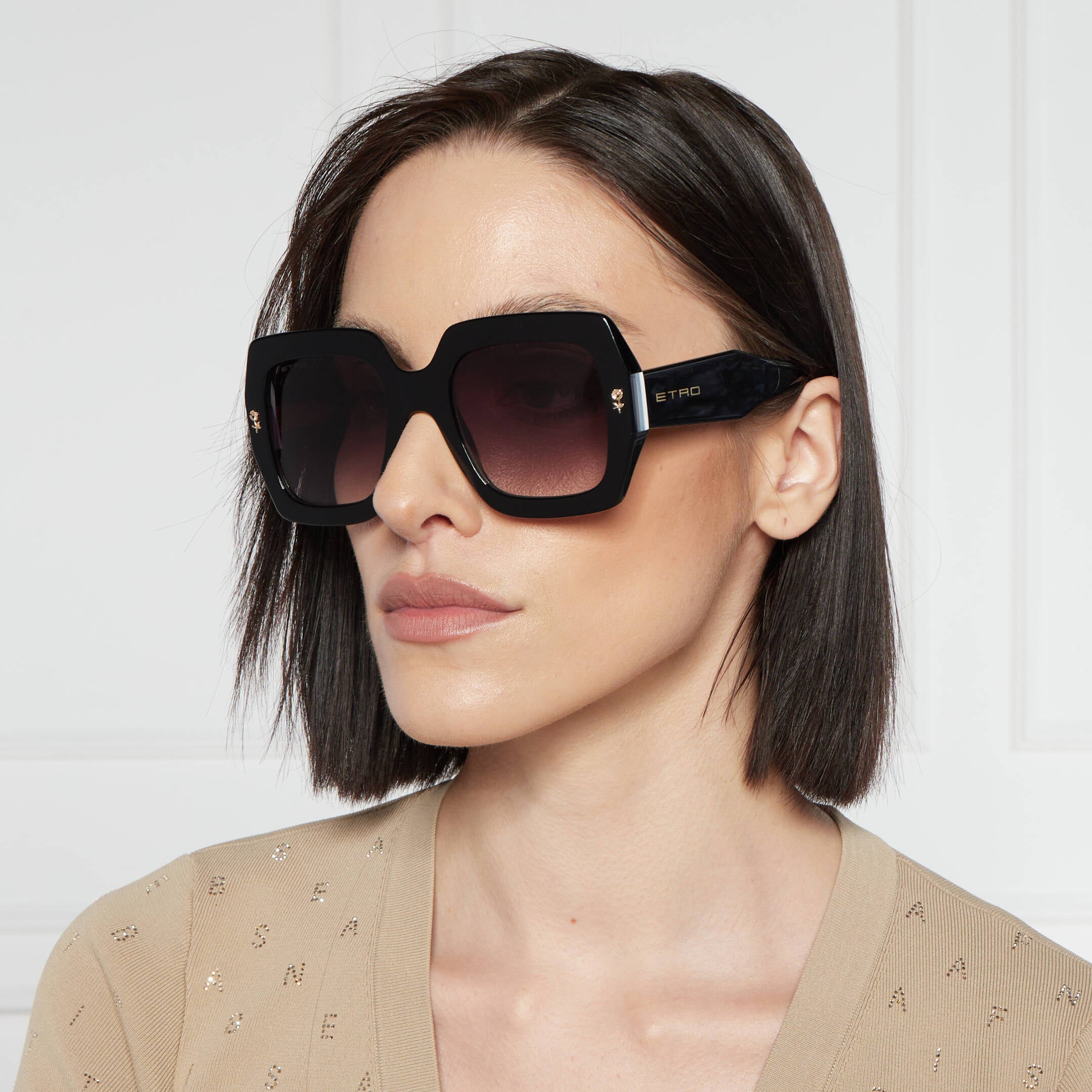 Etro Square Sunglasses