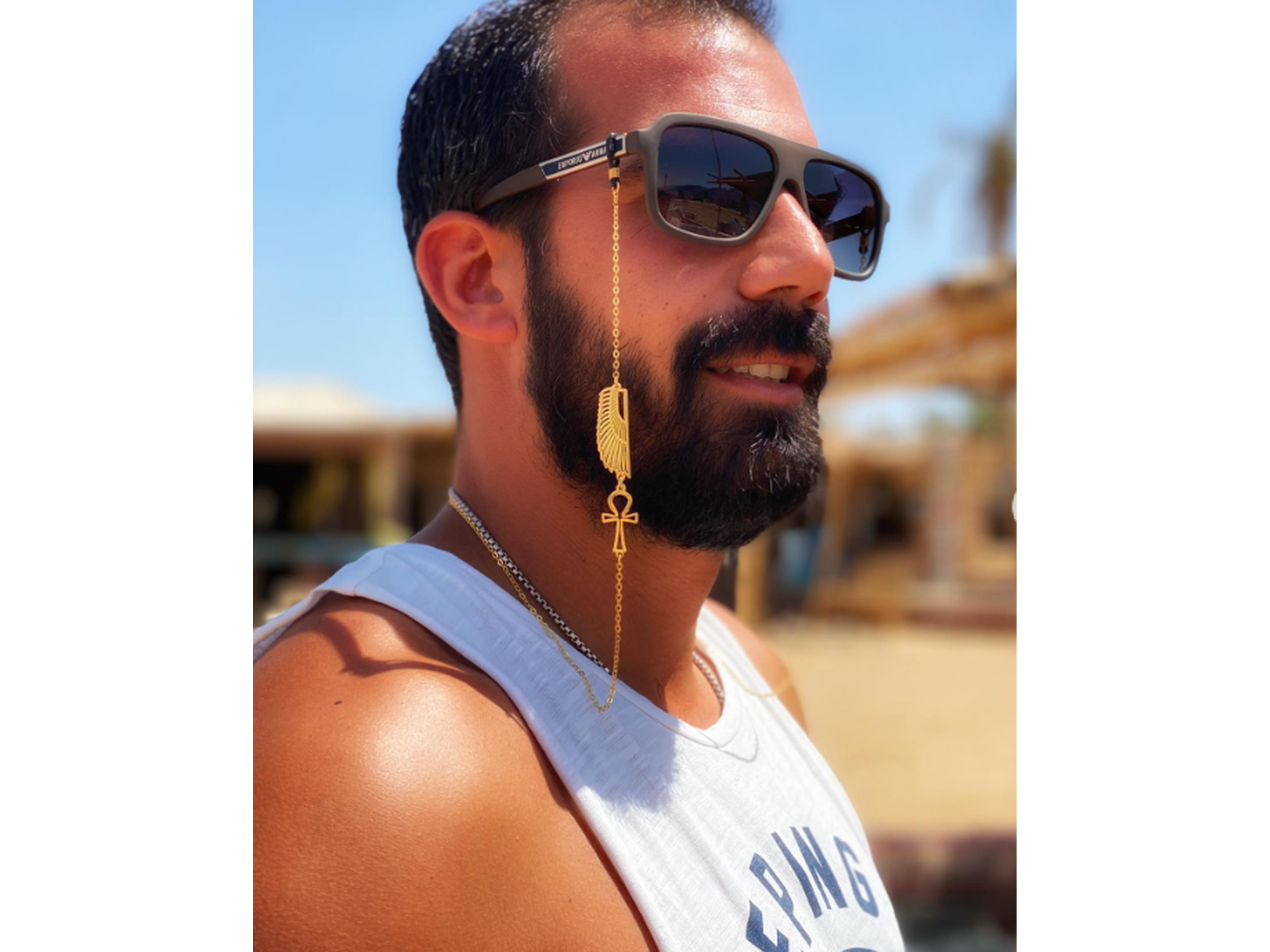 Bia Cord Isis Wing & Key Of Life