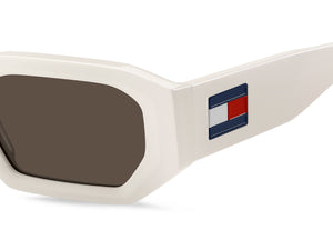 Tommy Hilfiger Square Sunglasses - TJ 0099/S White