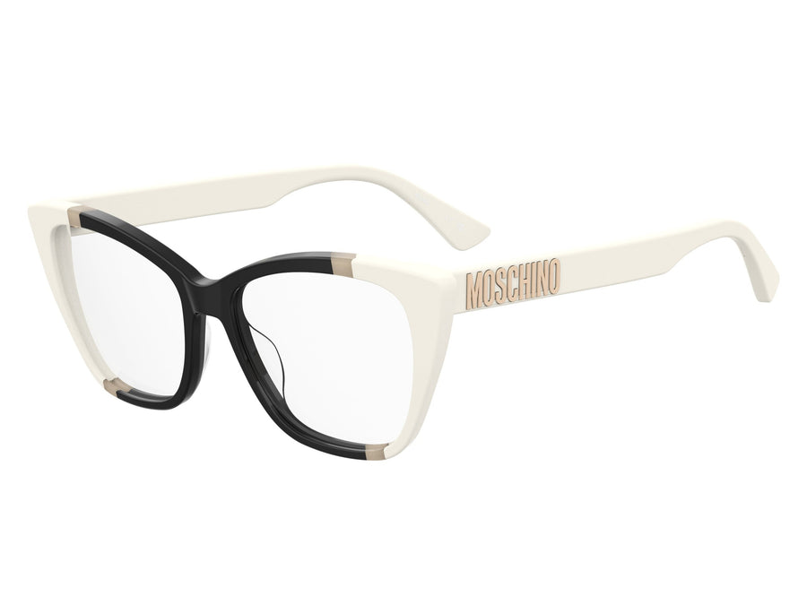 Moschino Square Frames - MOS642 WHITE BLACK