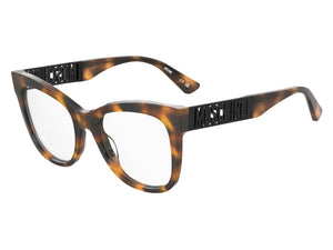 Moschino Square Frames - MOS641 HAVANA