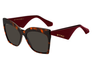 Etro Square Sunglasses - ETRO 0044/S Havana Burgundy