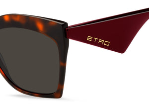 Etro Square Sunglasses - ETRO 0044/S Havana Burgundy