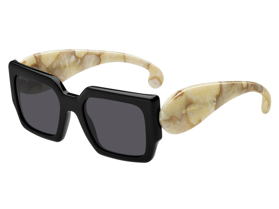 Etro Square Sunglasses - ETRO 0056/S Black White