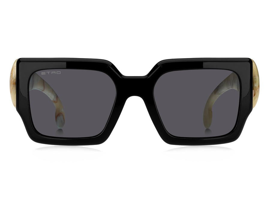 Etro Square Sunglasses - ETRO 0056/S Black White