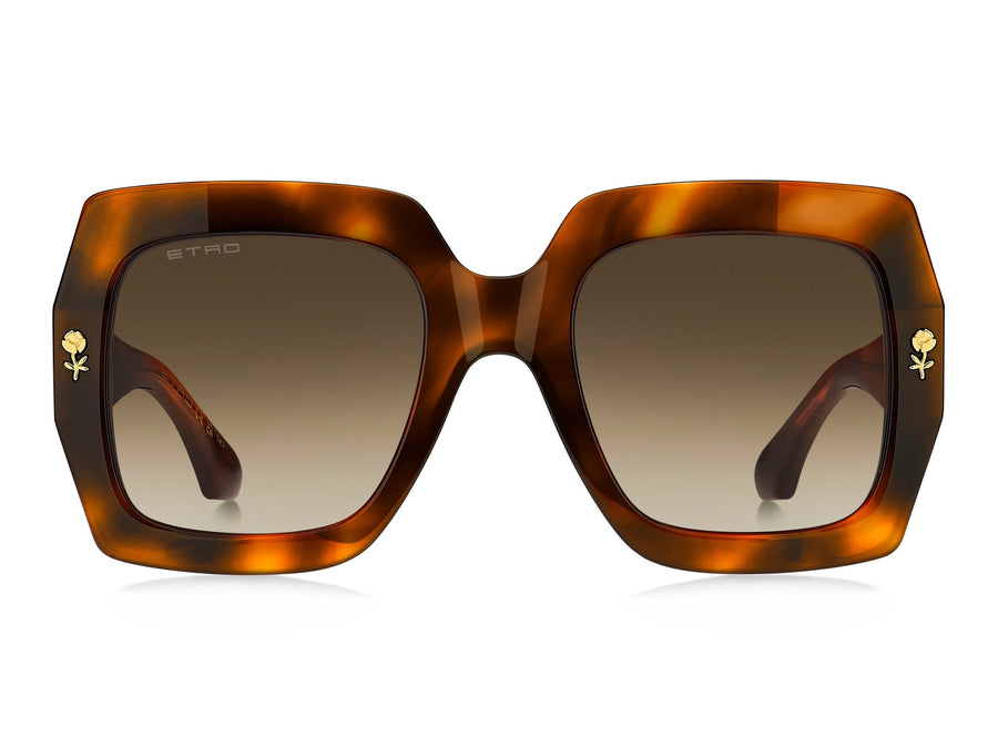 Etro Square Sunglasses - ETRO 0011/S Havana 2