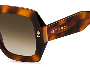 Etro Square Sunglasses - ETRO 0011/S Havana 2