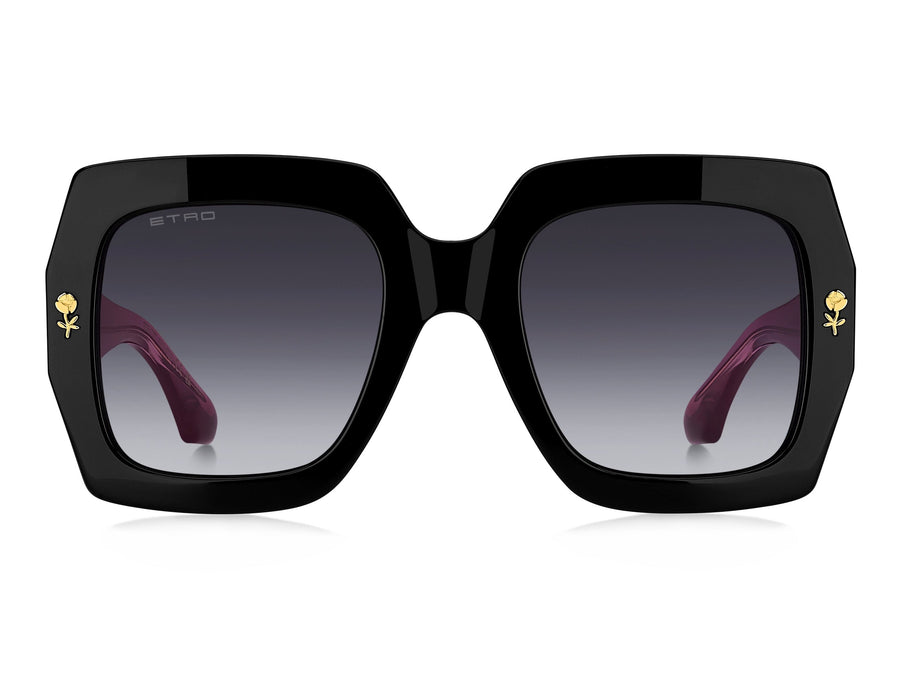 Etro Square Sunglasses - ETRO 0011/S Black Violet