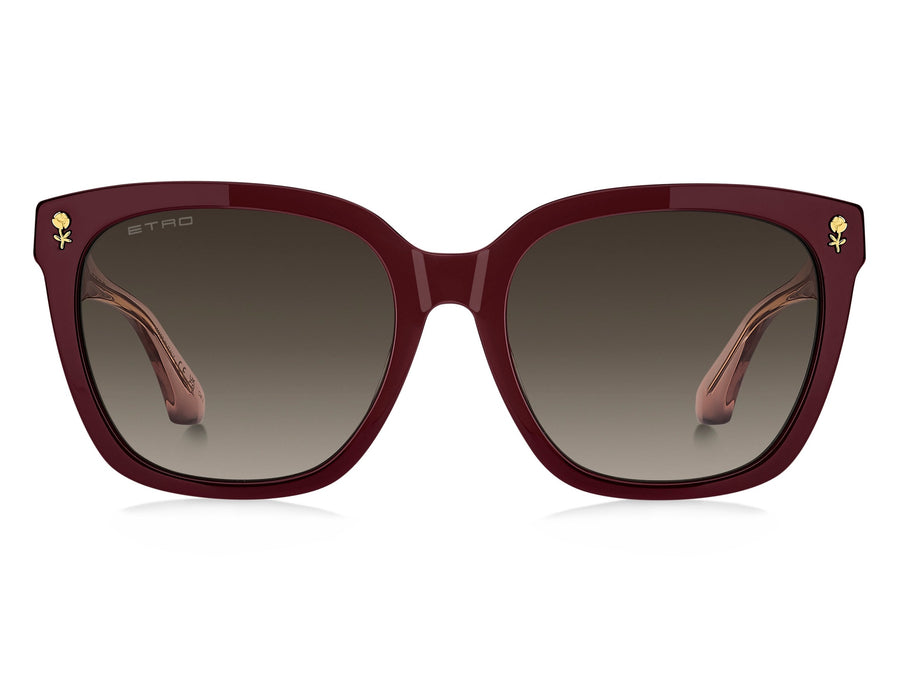 Etro Square Sunglasses - ETRO 0065/F/S Burgundy