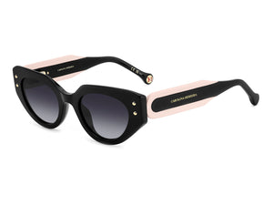 Carolina Herrera Cat-Eye Sunglasses - HER 0221/G/S BLACK PINK