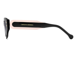 Carolina Herrera Cat-Eye Sunglasses - HER 0221/G/S BLACK PINK