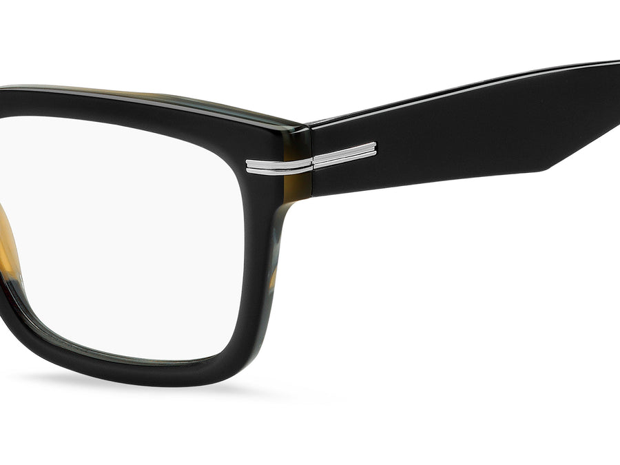 BOSS Square Frames - BOSS 1720 BLACK STRIPED WHITE