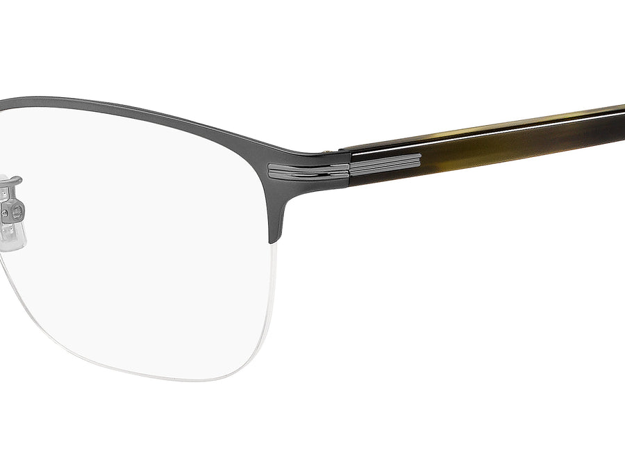 BOSS Square Frames - BOSS 1729/G MATTE RUTHENIUM BLACK