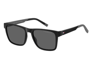 Tommy Hilfiger Square Sunglasses - TH 2144/S BLACK GREY