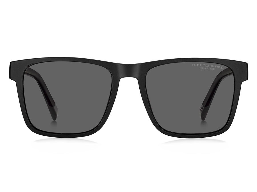 Tommy Hilfiger Square Sunglasses - TH 2144/S BLACK GREY