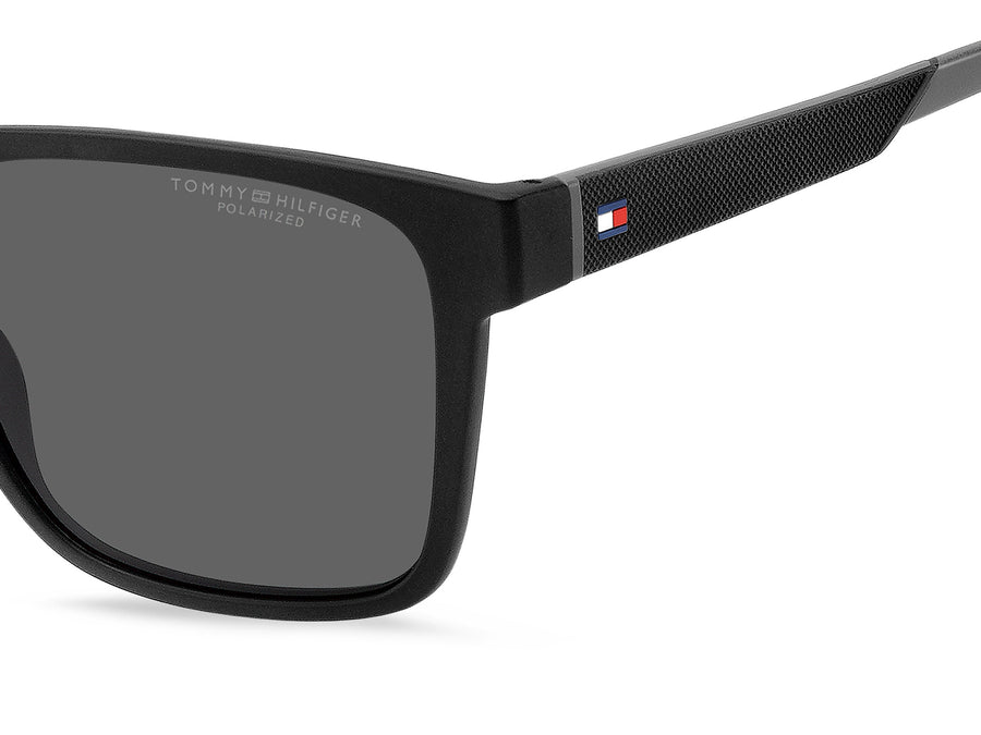 Tommy Hilfiger Square Sunglasses - TH 2144/S BLACK GREY