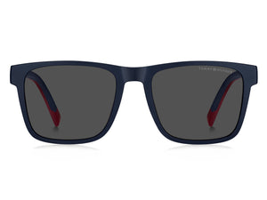 Tommy Hilfiger Square Sunglasses - TH 2144/S BLUE RED