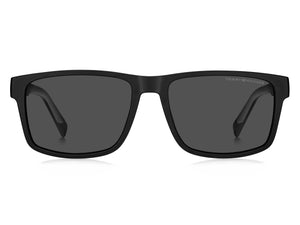 Tommy Hilfiger Square Sunglasses - TH 2142/S BLACK GREY