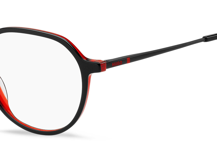 HUGO Round Frames - HG 1320 BLACK RED