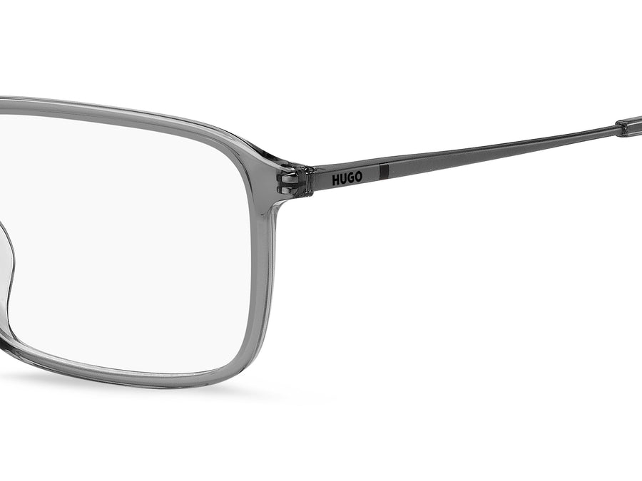 HUGO Square Frames - HG 1321/G GREY DARK RUTHENIUM