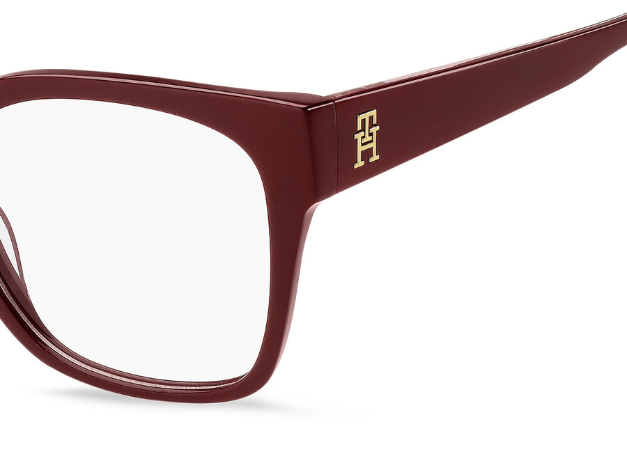 Tommy Hilfiger Square Frames - TH 2157 BURGUNDY