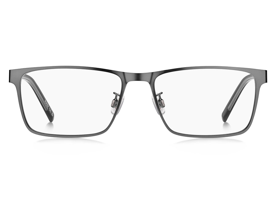 HUGO Square Frames - HG 1316/G MATTE DARK RUTHENIUM