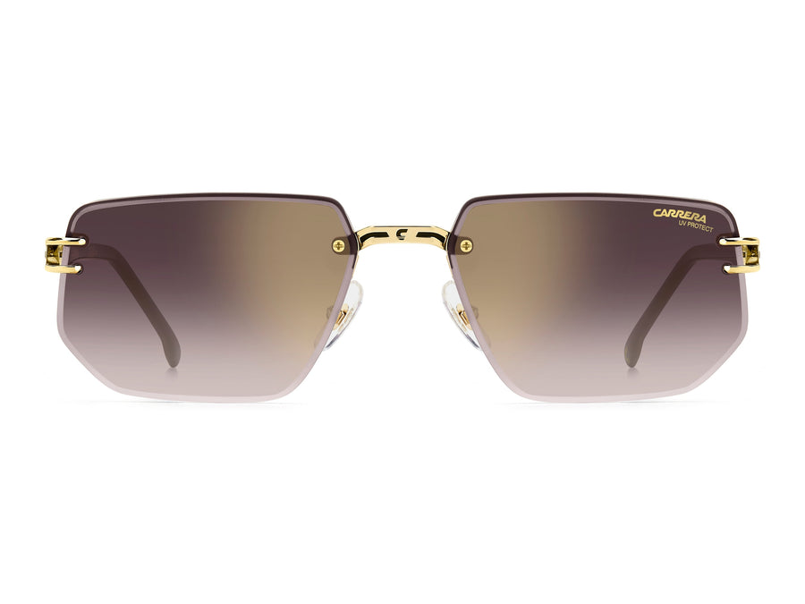 Carrera Square Sunglasses - CARRERA 1070/S MATTE BLACK GOLD