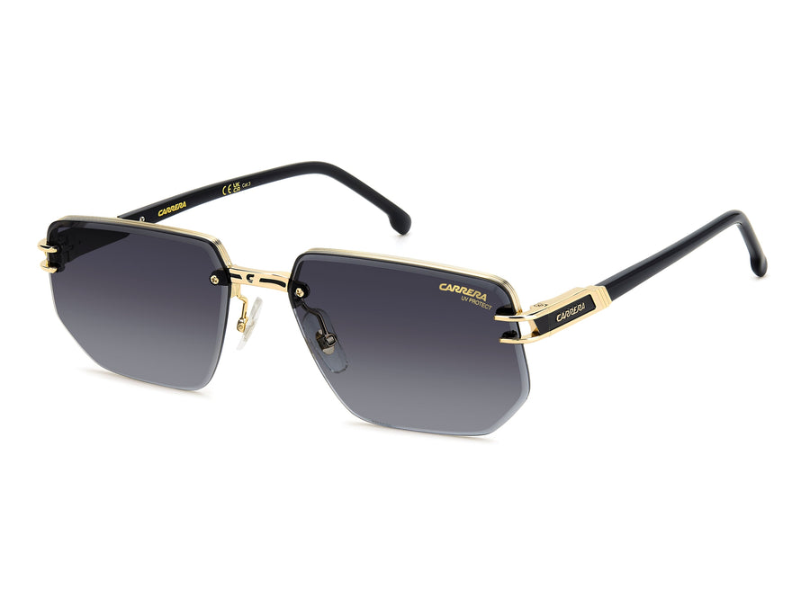 Carrera Square Sunglasses - CARRERA 1070/S GOLD BLACK_