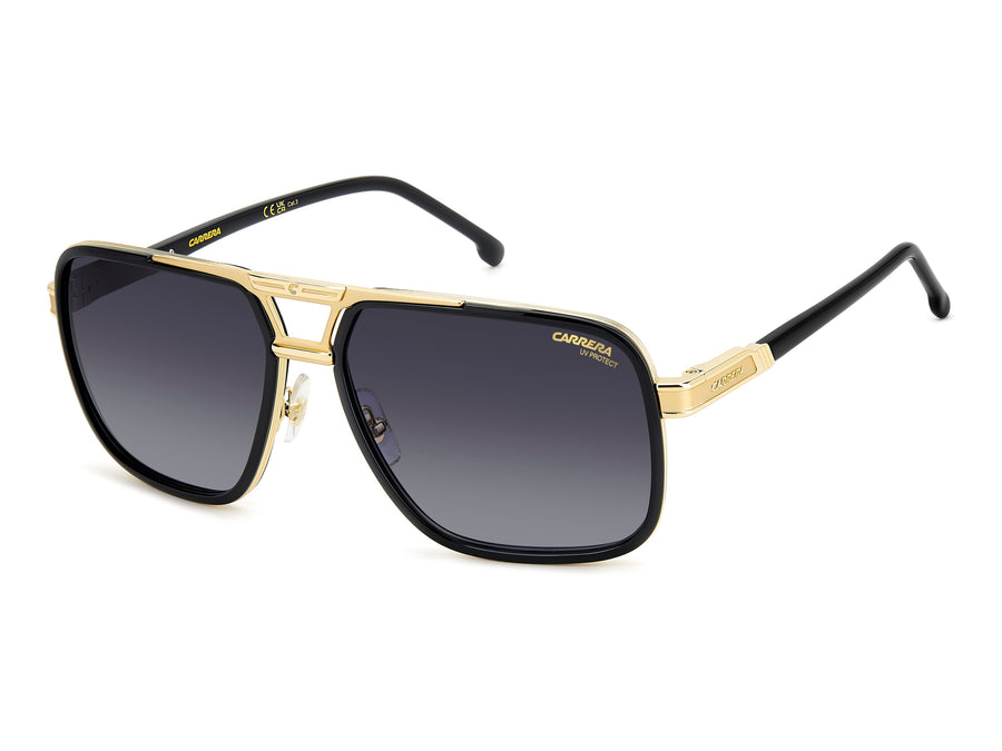 Carrera Square Sunglasses - CARRERA 1071/S BLACK GOLD