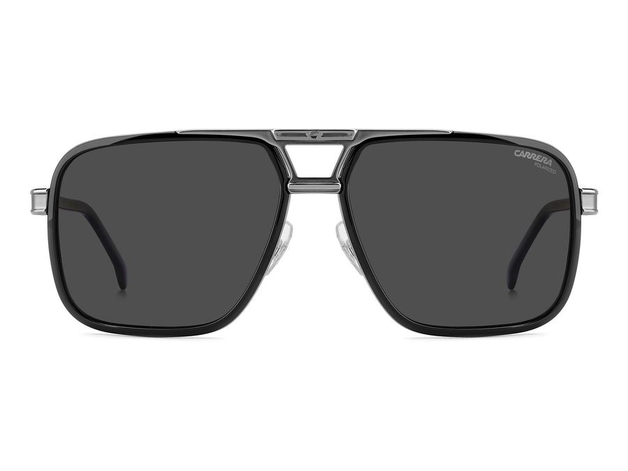 Carrera Square Sunglasses - CARRERA 1071/S BLACK DARK RUTHENIUM