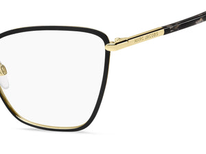 Marc Jacobs Square Frames - MARC 776 MATTE BLACK GOLD