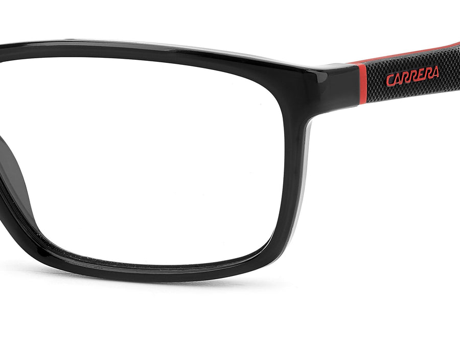 Carrera Square Frames - CARRERA 4416 MATTE BLACK RED