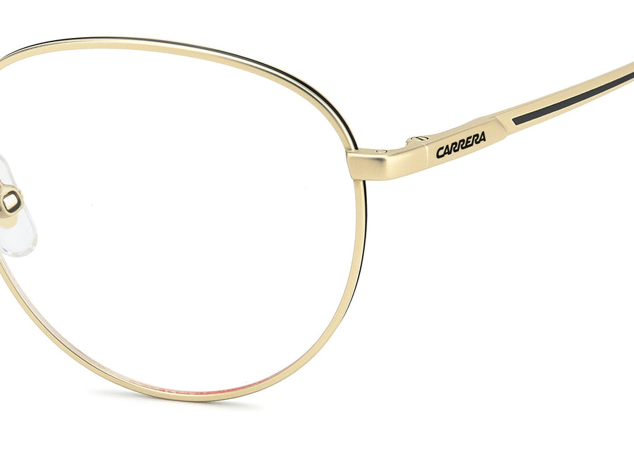 Carrera Round Frames - CARRERA 8908 MATTE GOLD BLACK