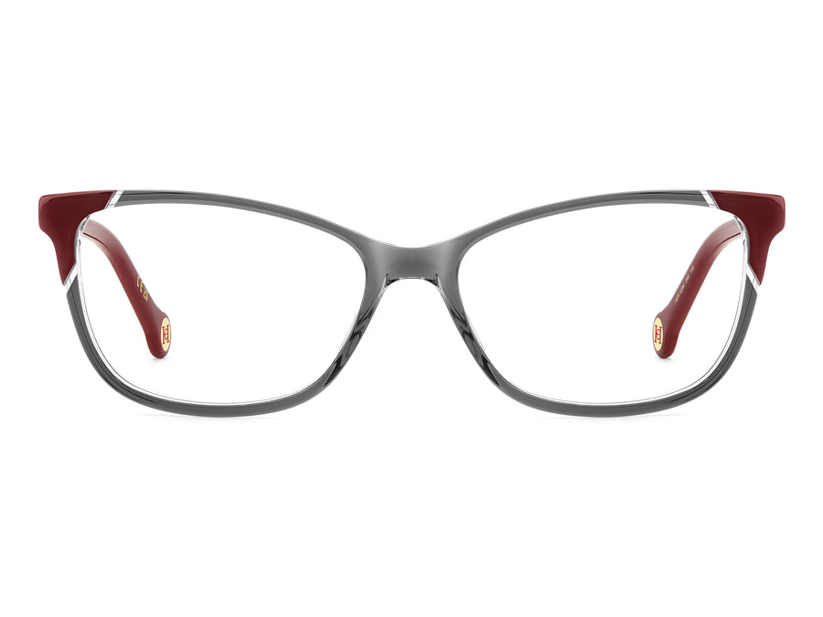 Carolina Herrera Square Frames - HER 0284 GREY RED