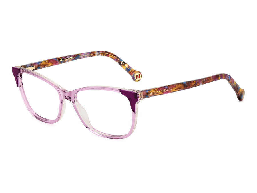 Carolina Herrera Square Frames - HER 0284 LILAC VIOLET