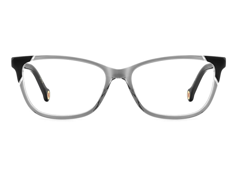 Carolina Herrera Square Frames - HER 0284 GREY BLACK