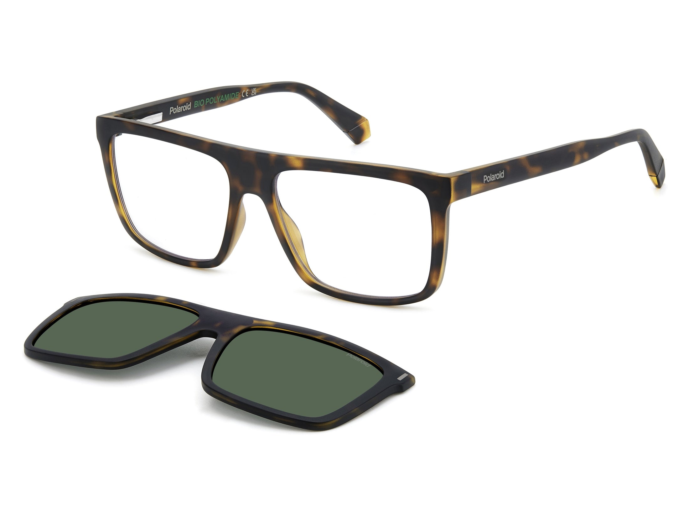 Polaroid Clip On Sunglasses