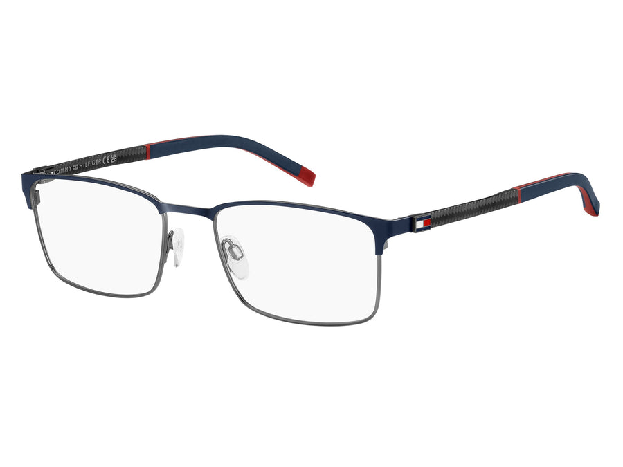 Tommy Hilfiger Square Frames - TH 2139 MATTE BLUE RUTHENIUM