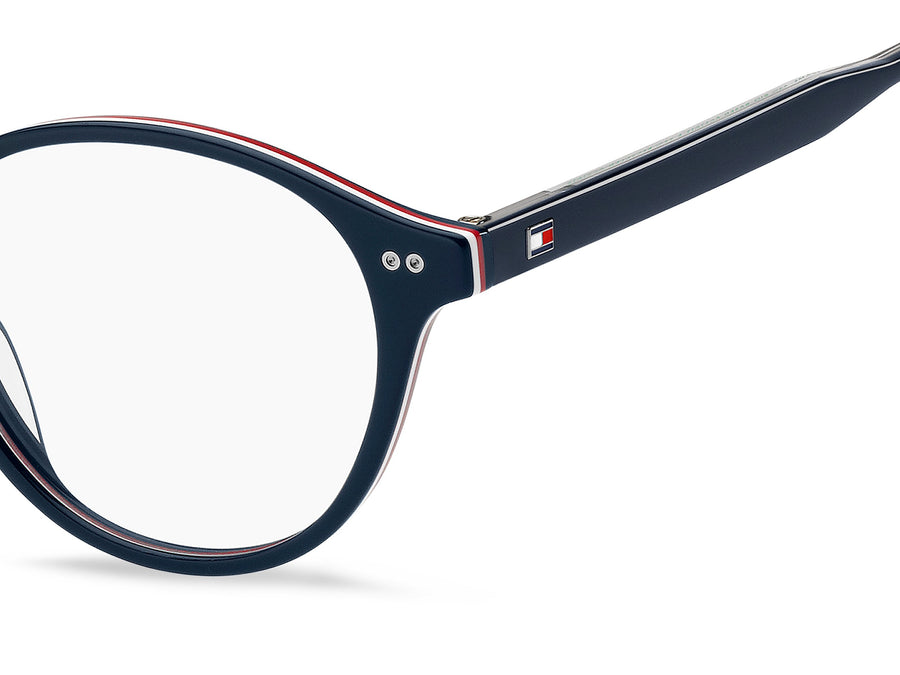 Tommy Hilfiger Round Frames - TH 2129 BLUE RED