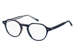 Tommy Hilfiger Round Frames - TH 2128 BLUE BROWN