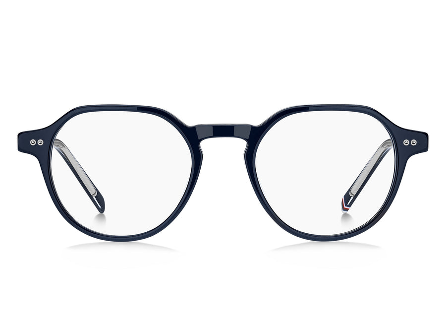 Tommy Hilfiger Round Frames - TH 2128 BLUE BROWN