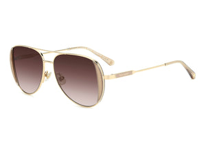 kate spade Aviator Sunglasses - KS NAVY/G/S CRYSTAL GOLD GLITTER