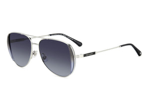 kate spade Aviator Sunglasses - KS NAVY/G/S BLACK GLITTER PALLADIUM