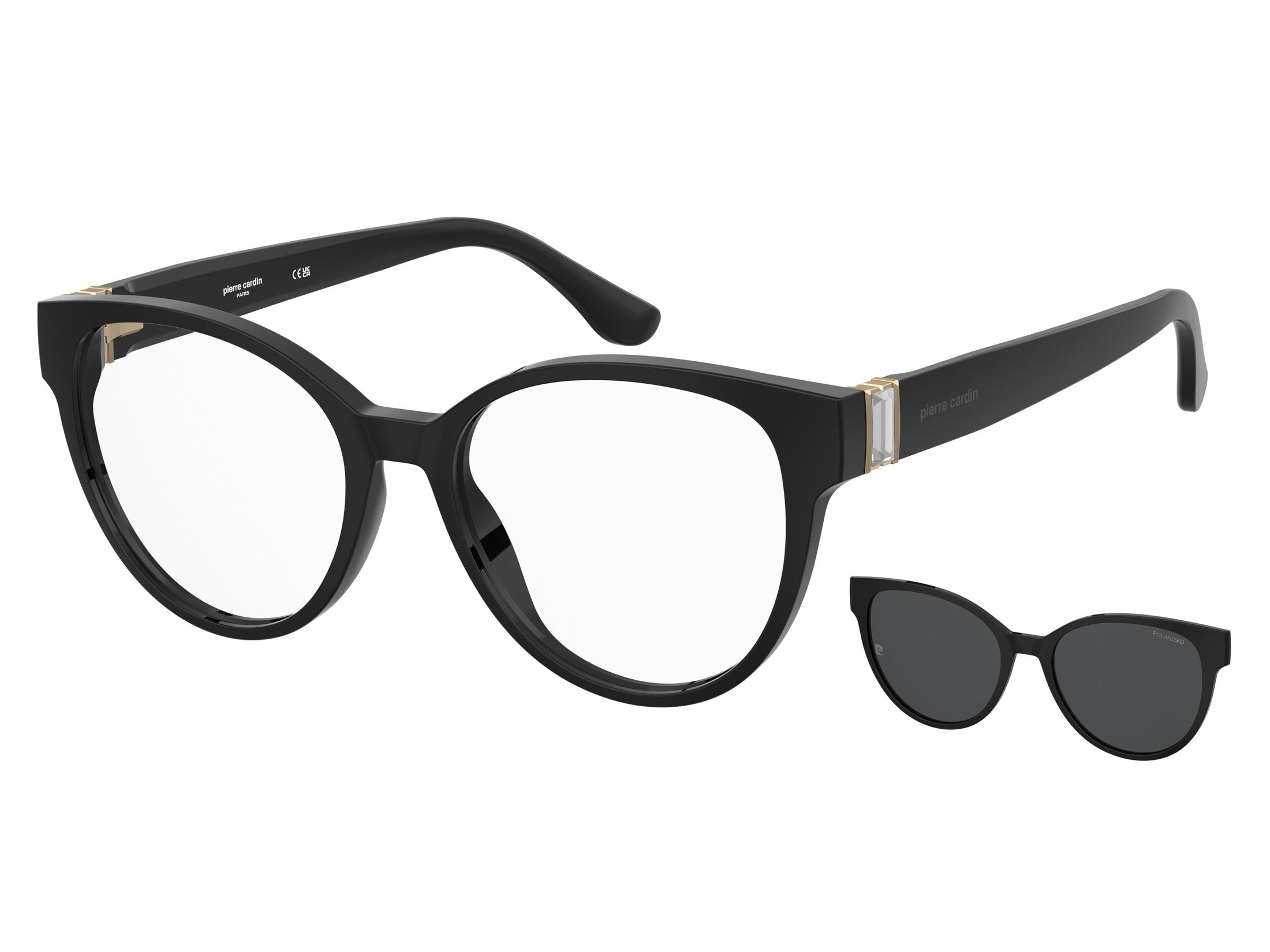 Pierre Cardin Clip On Frames