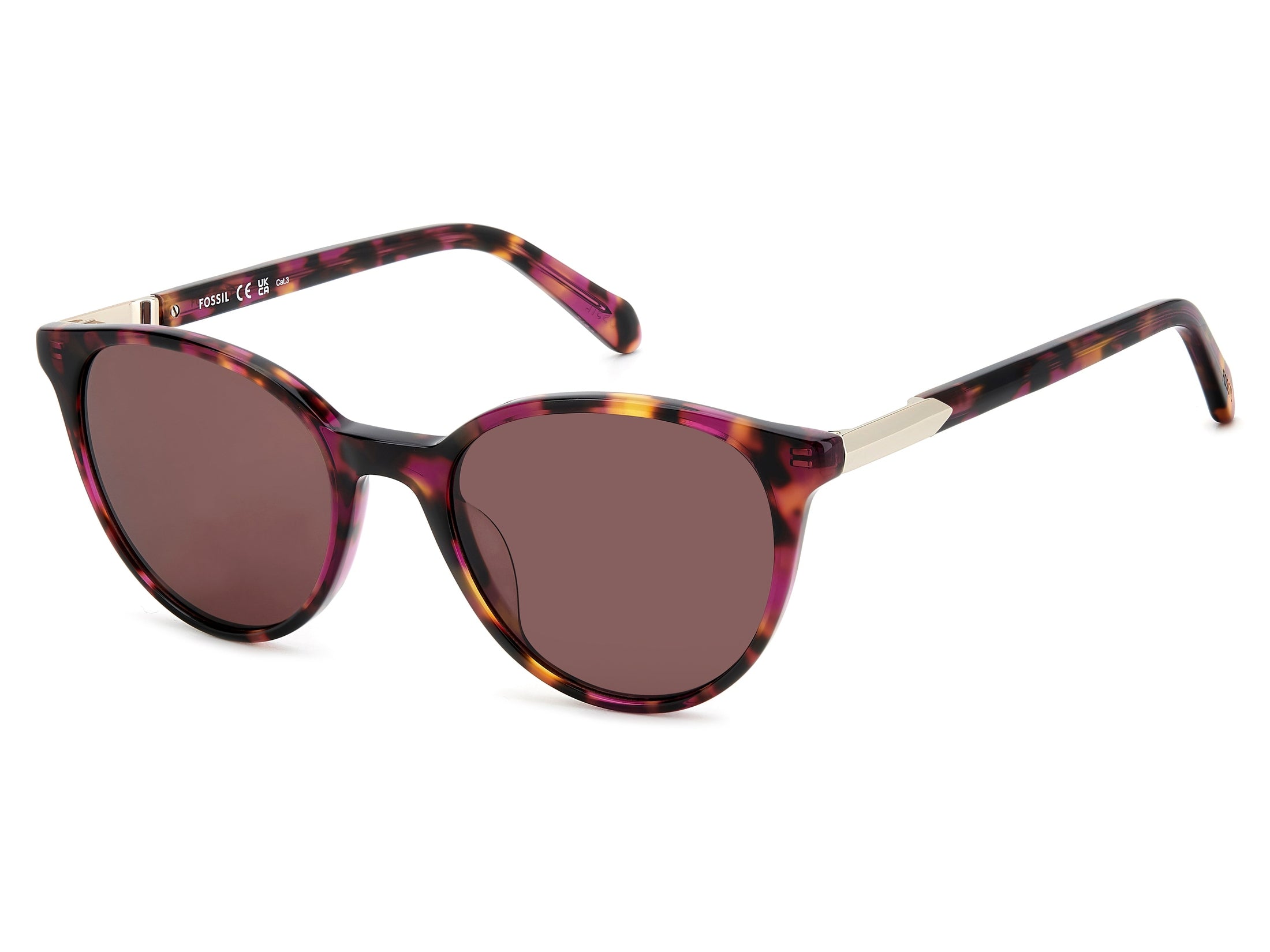 Fossil Round Sunglasses